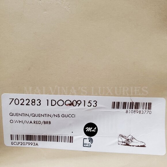 GUCCI SHOES ADIDAS TRIO STRIPE TREFOIL WHITE WEB HORSEBIT LOAFER sz 7.5 8 - Picture 15 of 15